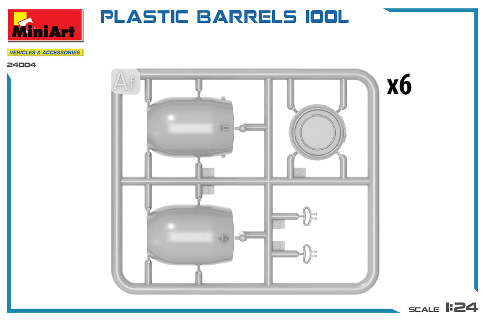 Plastic Barrels 100L