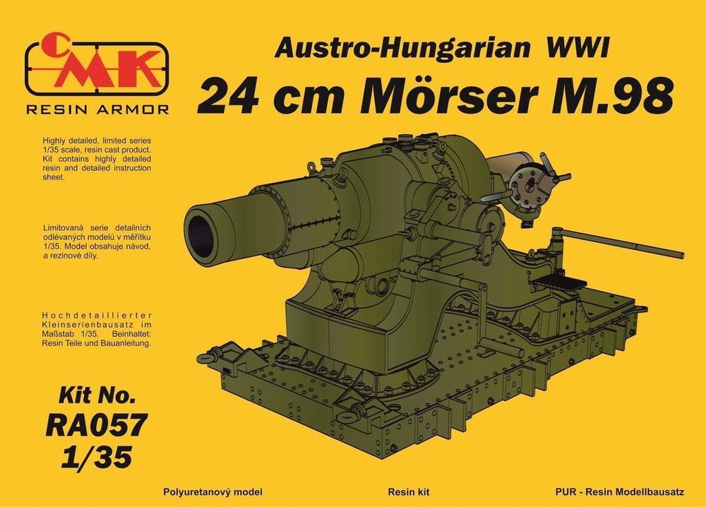 Austro-Hungarian WWI 24cm Mörser M.98