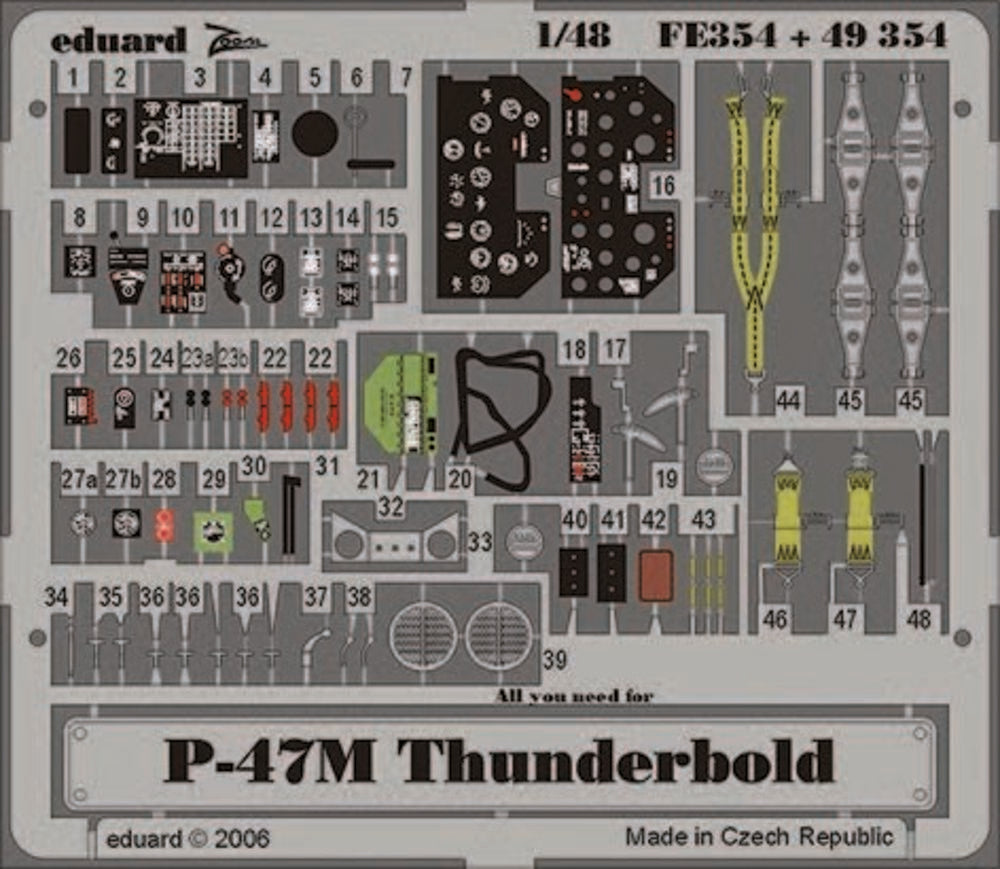 P-47M Thunderbolt Für Tamiya Bausatz.