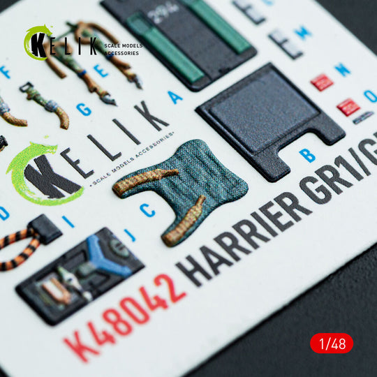 Harrier GR1/GR3 interior 3D decals for Kinetic kit