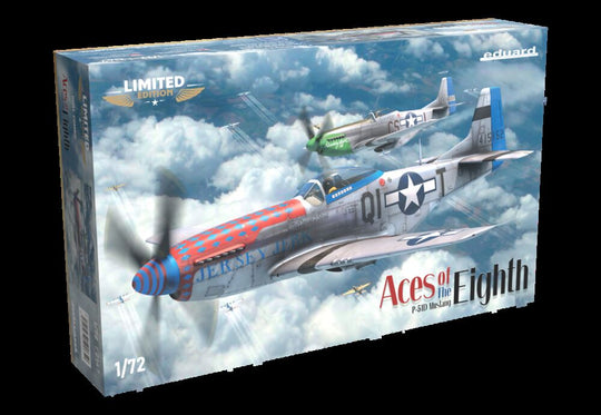 ACES OF THE EIGHTH DUAL COMBO 1/72 EDUARD-LIMITED