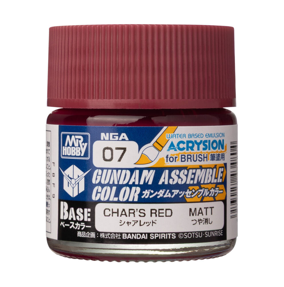 Acrysion GUNDAM ASSEMBLE COLOR (Base Color) (10 ml) Char's Red