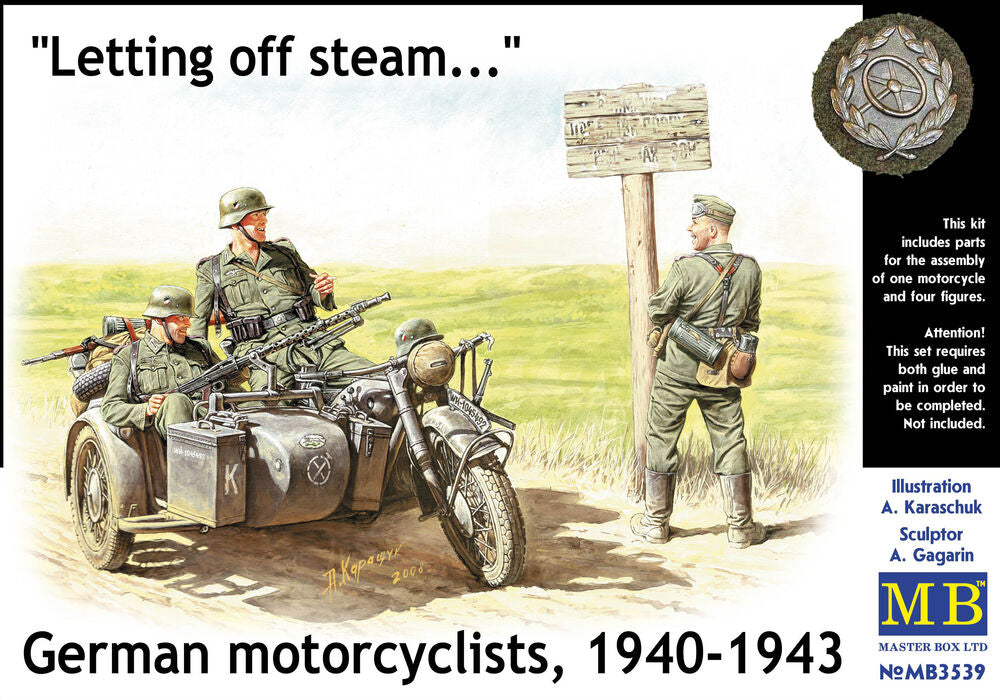 German Motorcyclists 1940-42