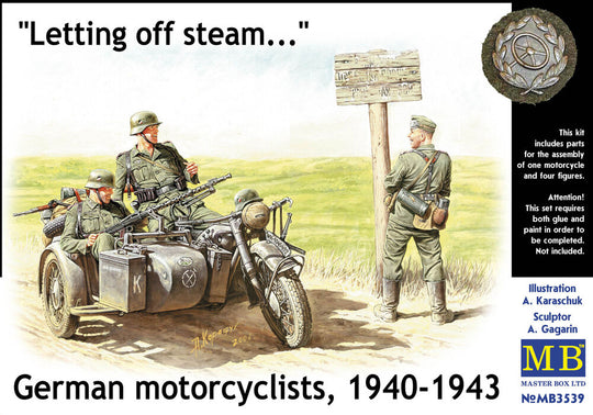 German Motorcyclists 1940-42