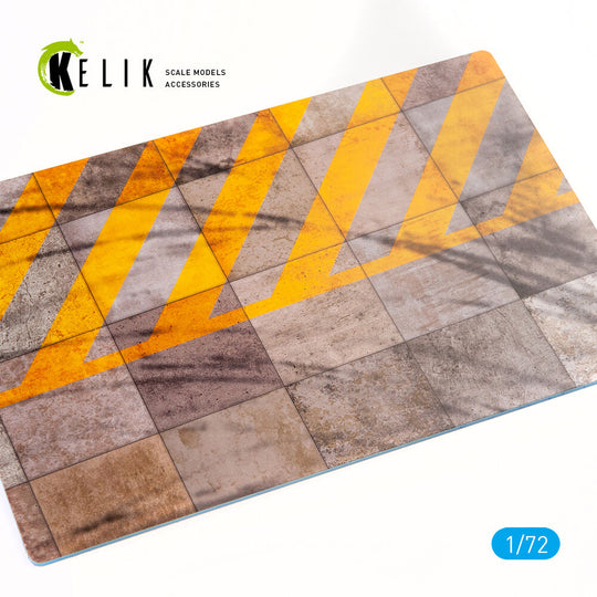 Light motor aviation runway Base - Acrylic 3 mm (280 x 180 mm) (170 g)