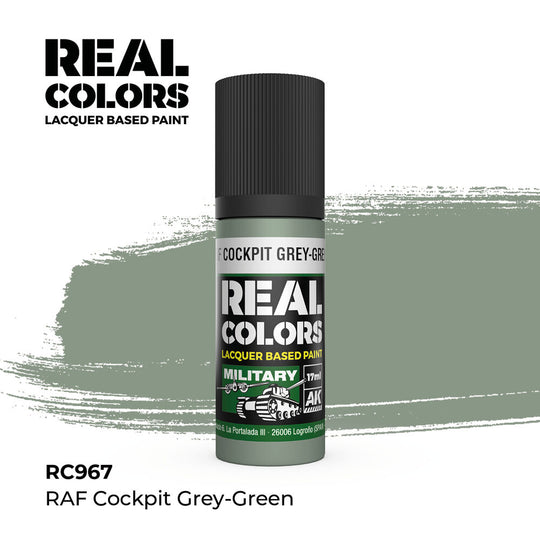 Real Colors: RAF Cockpit Grey-Green 17 ml.