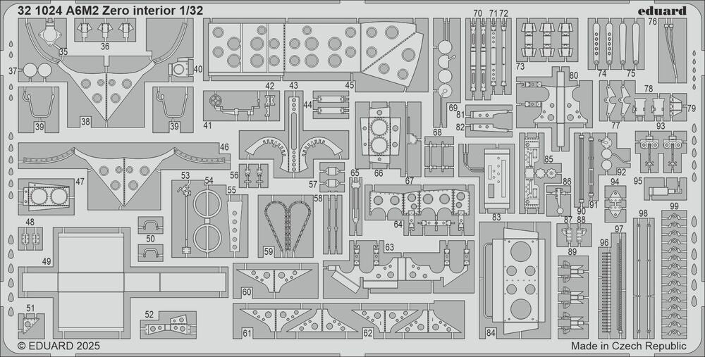 A6M2 Zero interior  TAMIYA