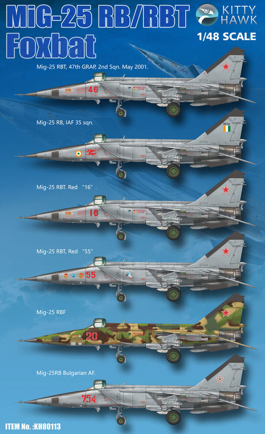 MIG-25 RB/RBT Foxbat