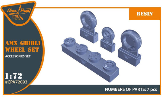AMX, AMX-T Ghibli wheel set for Italeri kits