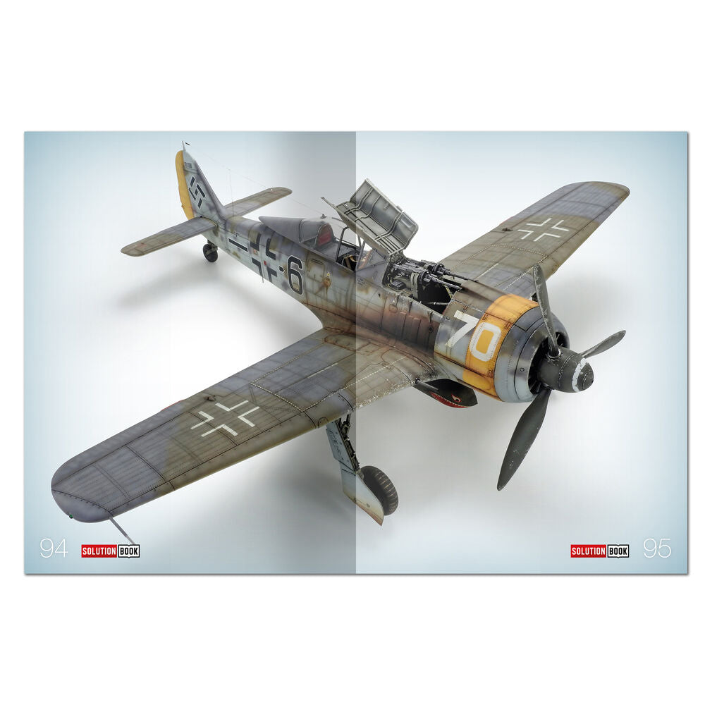 SOLUTION BOOK PREMIUM 32 - How to Paint Late WWII Luftwaffe Aircraft (Multilingual)