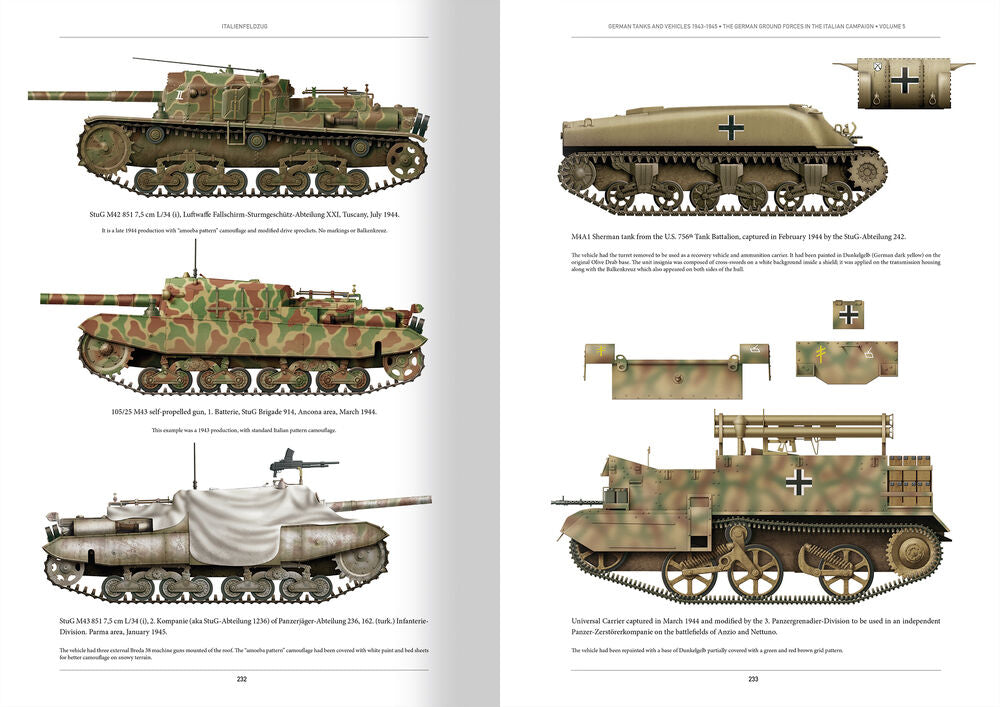 ITALIENFELDZUG - German Tanks and Vehicles 1943-1945 Vol. 5 (English)