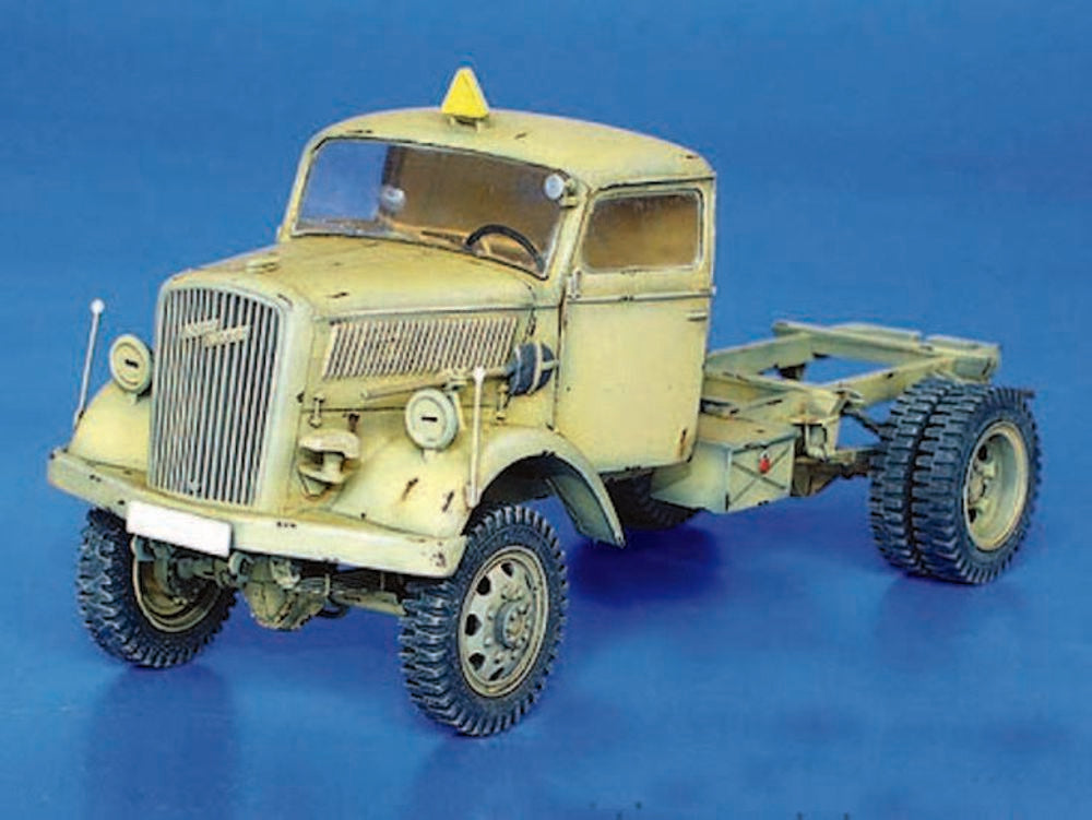 Opel Blitz 4x4 Chassis Umbauset für Italeri-Bausatz