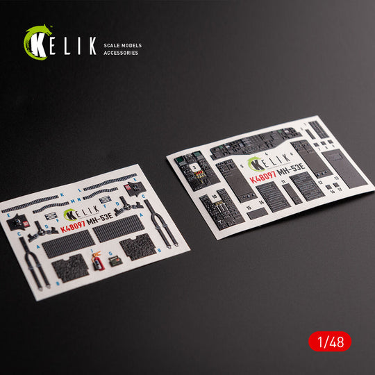 MH-53 Sea Dragon - interior 3D decals for Academy kit