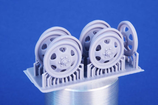 Raupenschlepper Ost RSO Road Wheels for Miniart