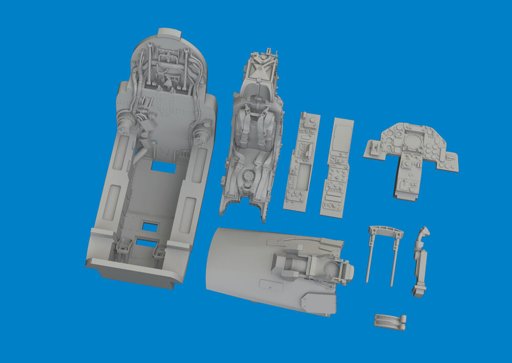 Jaguar GR.1 cockpit PRINT 1/48 for Airfix