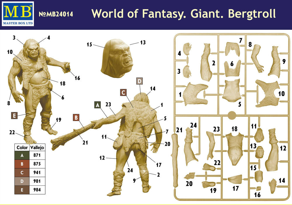 World of Fantasy. Giant.Bergtroll