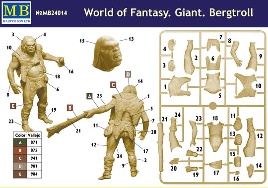 World of Fantasy. Giant.Bergtroll