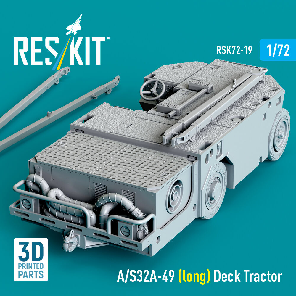 A/S32A-49 (long) Deck Tractor (3D Printed model kit)