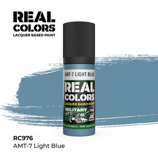 Real Colors: AMT-7 Light Blue 17 ml.