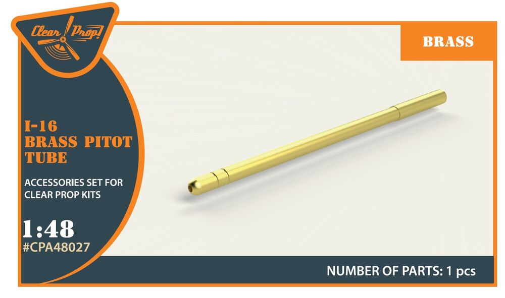 I-16 brass pitot tube
