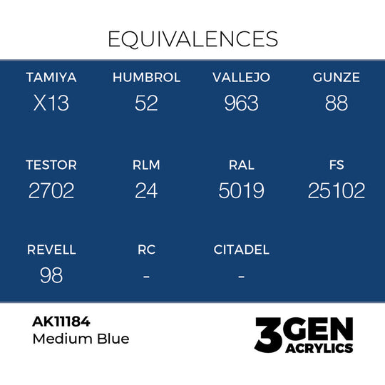 Medium Blue 17ml