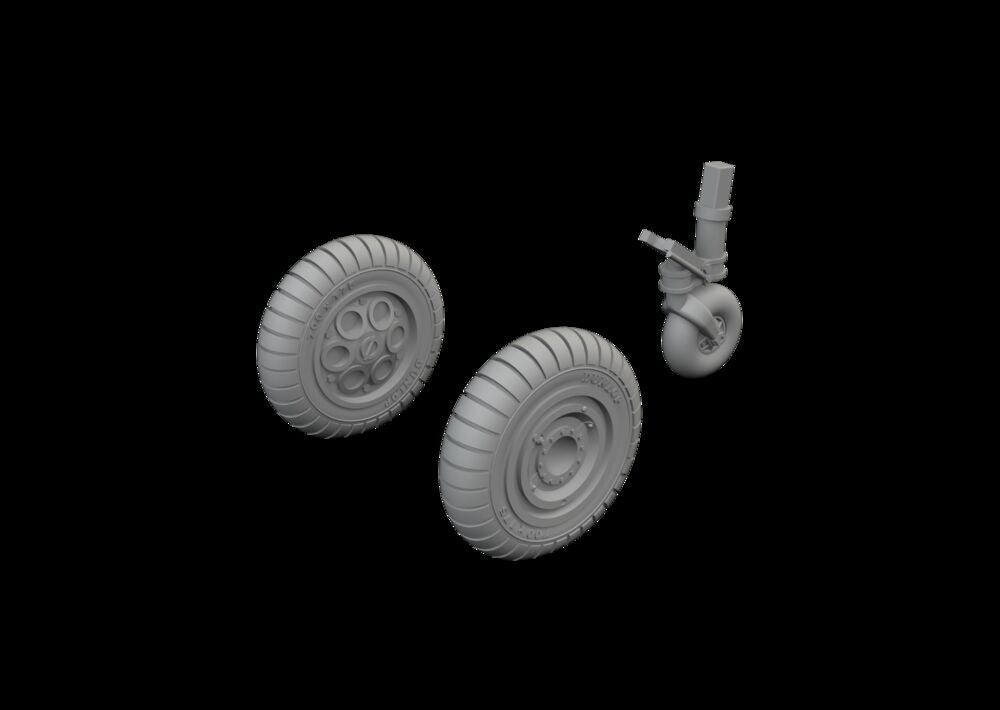 Fw 190A wheels early  TAMIYA