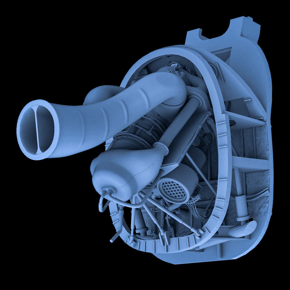 HELICOPTER ENGINE A/MH-6J LITTLE BIRD