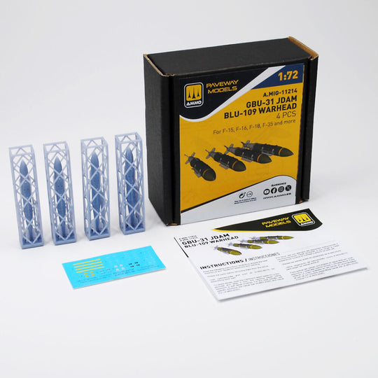 GBU-31 JDAM, BLU-109 Warhead (4 pcs)