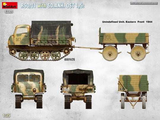 RSO/01 with Trailer Sd.Anh. Ost 1,5 t