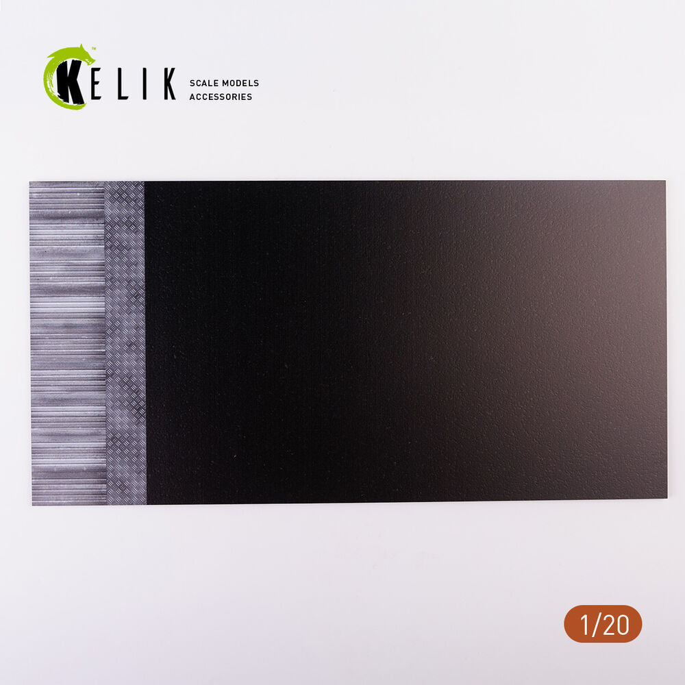 F1 Garage Type 2 Base - Acrylic 3 mm (180 x 357 mm) (210 g) (1/20)