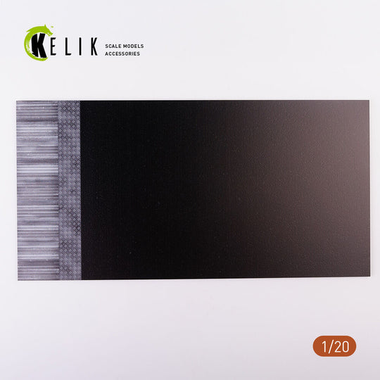 F1 Garage Type 2 Base - Acrylic 3 mm (180 x 357 mm) (210 g) (1/20)