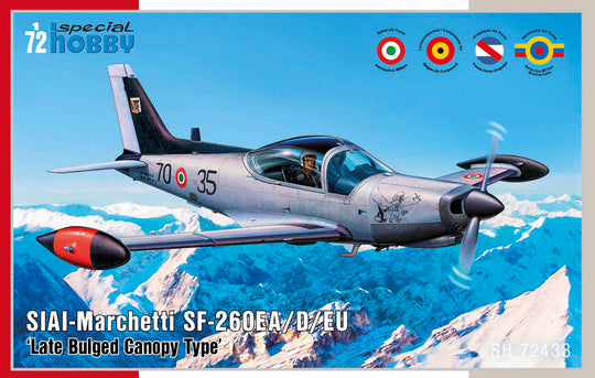 SIAI-Marchetti SF-260EA/D/EU  Late Bulged Canopy Type
