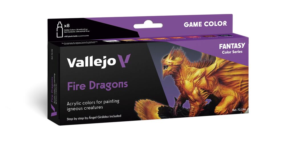 Game Color: Fire Dragons 18 ml