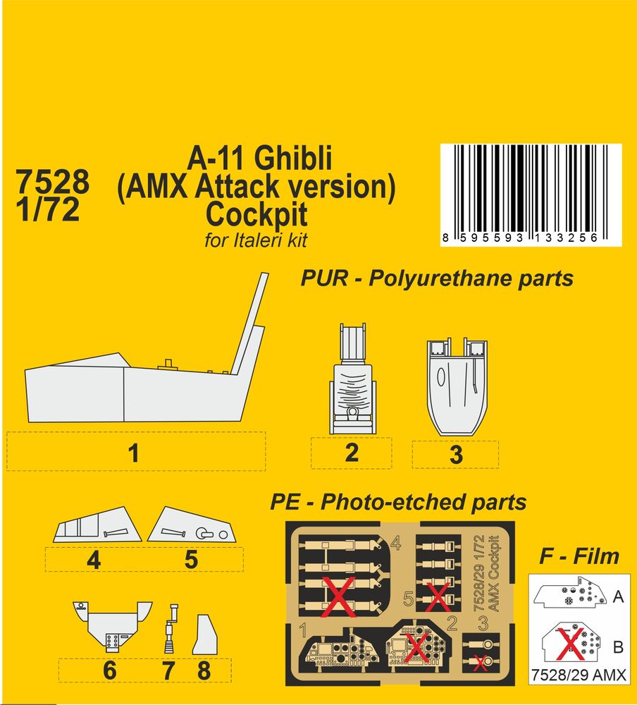 A-11 Ghibli (AMX Attack version) Cockpit