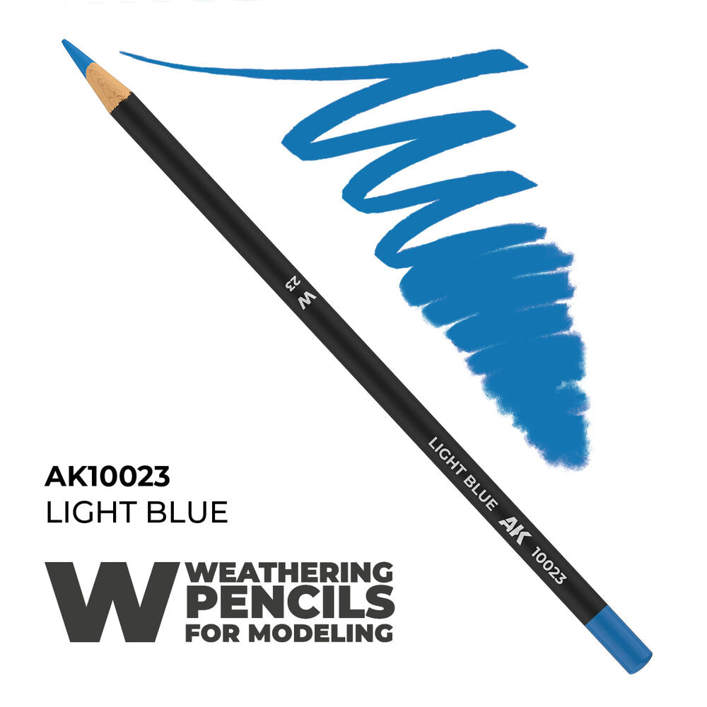 Watercolor Pencil Light Blue
