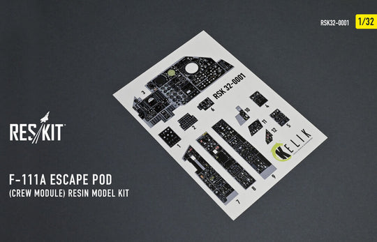 F-111A Escape Pod (Crew Module) resin model kit