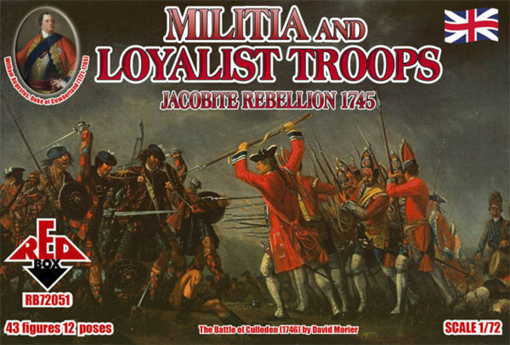 Militia+Loyalist Troops 1745,Jacobite R.