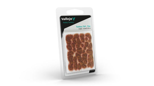 Vallejo Scenery: Fantasy Tuft  Fire (6 mm) L
