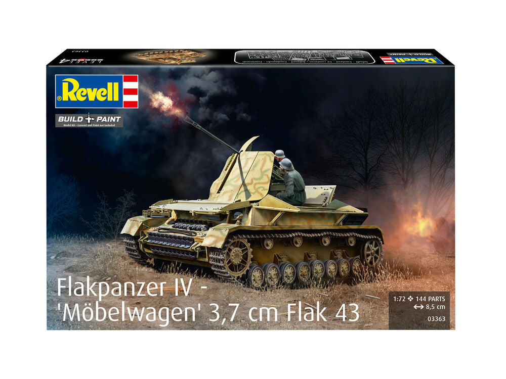 Flakpanzer IV - Möbelwagen 3,7 cm Flak 43