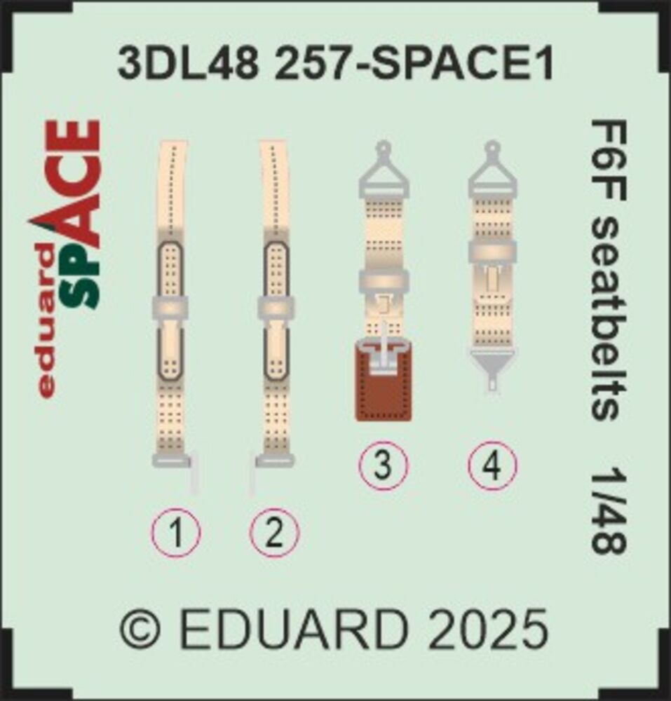 F6F seatbelts SPACE