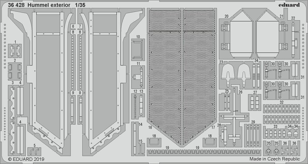 Hummel exterior for Tamiya