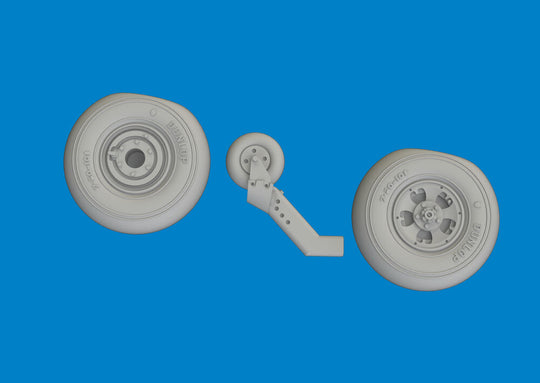 Spitfire Mk.V wheels  TAMIYA
