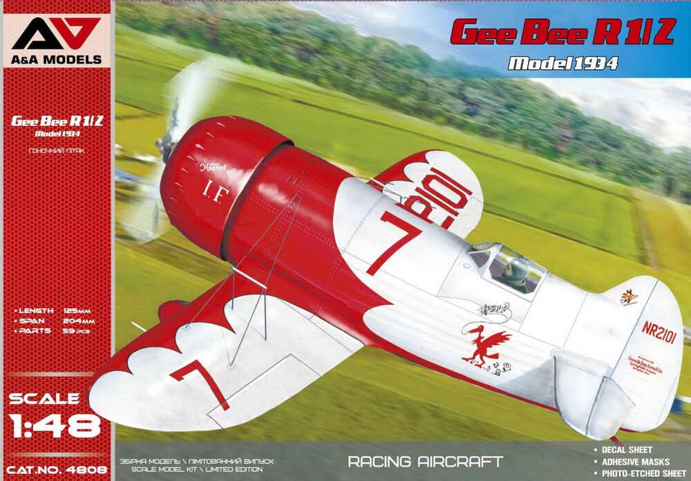 Gee Bee R1/R2 racing aircraft (1934-35 ver.)