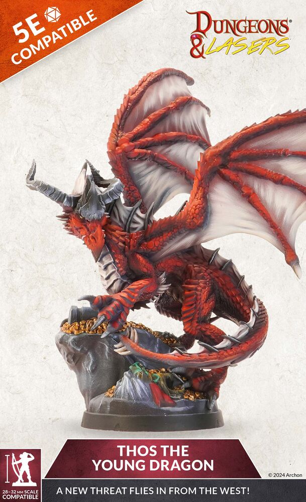 Dungeons & Lasers Dragons: THOS THE YOUNG DRAGON