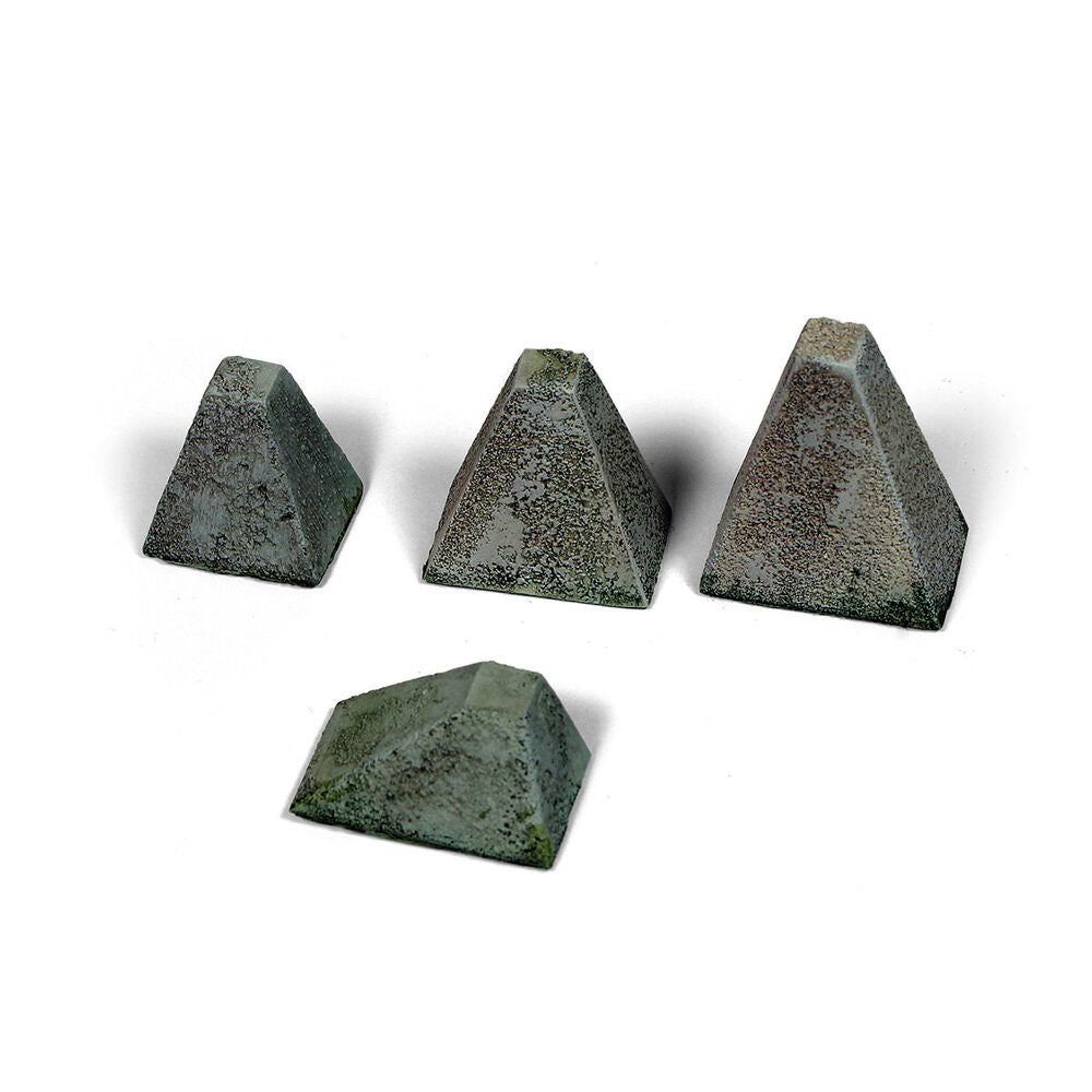 Vallejo Scenics: Höckerhindernis “Type 38” (AntiTank Barriers)