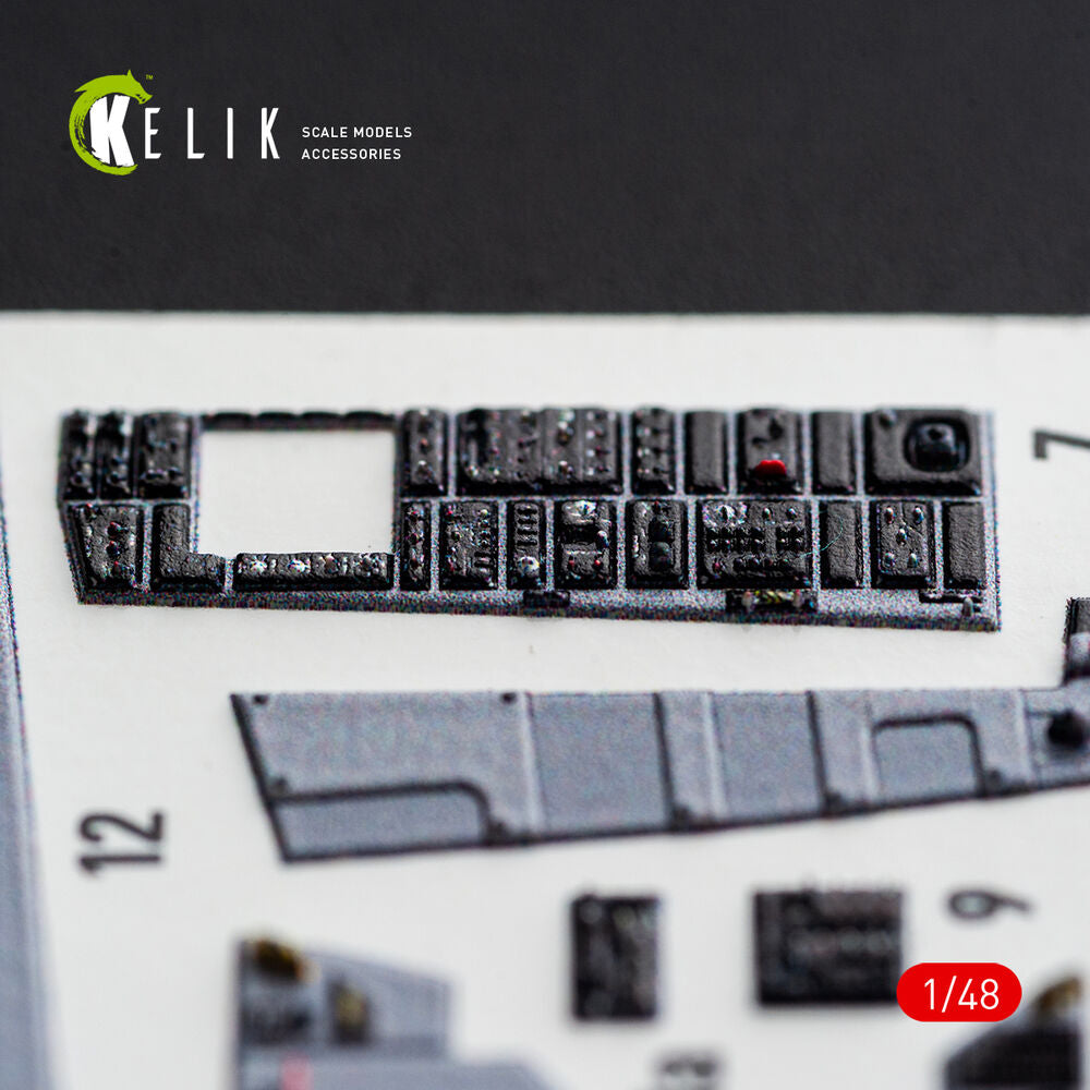 F-15DJ Eagle - interior 3D decals for Hasegawa