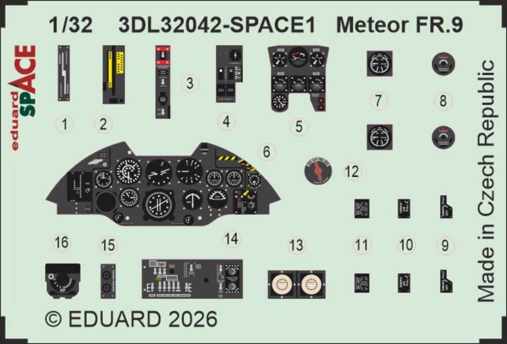 Meteor FR.9 SPACE for Revell