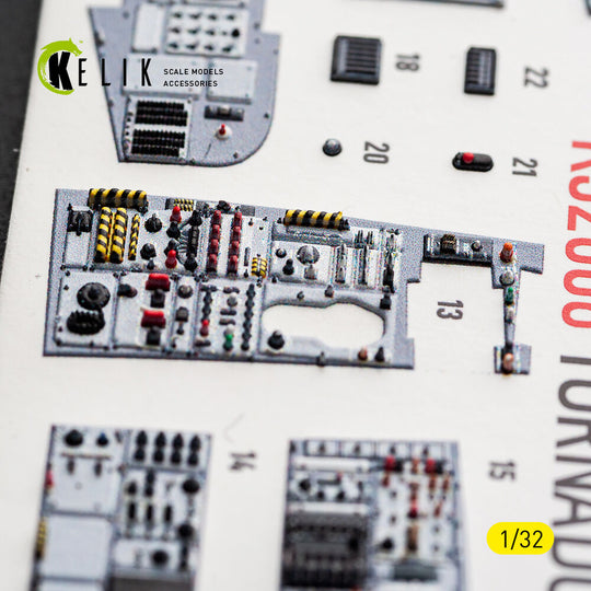 TORNADO ECR - interior 3D decals for Revell
