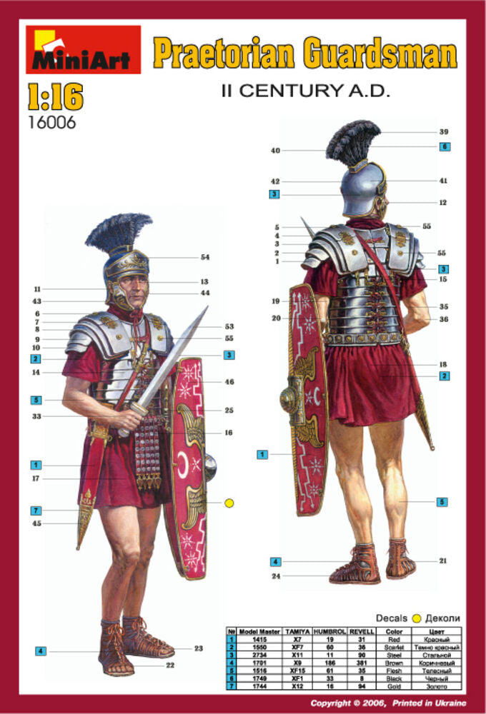 Praetorian Guardsman. II century A.D.