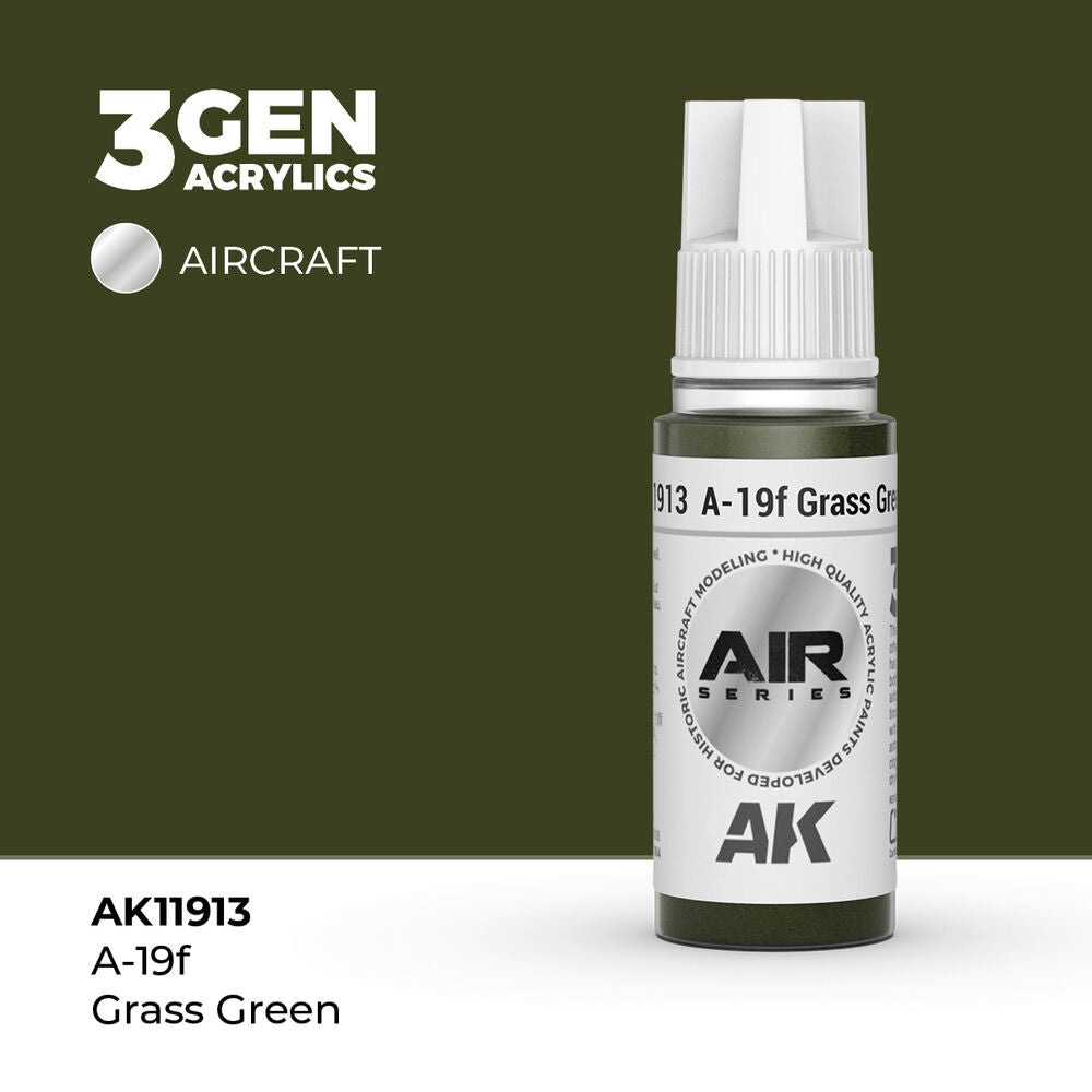 A-19f Grass Green